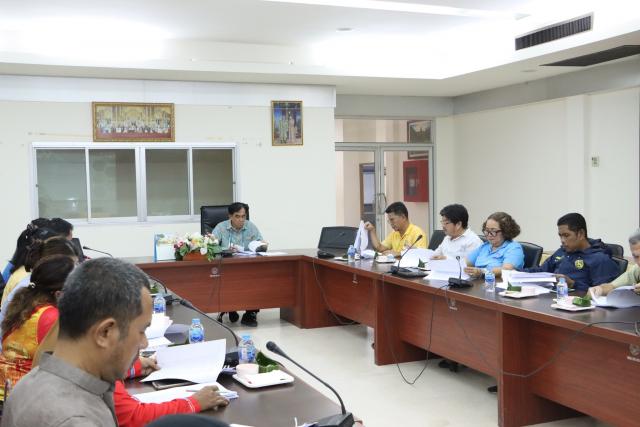 ประชุมคณะกรรมการกองทุนหลักประกันสุขภาพตำบลอ่าวนาง ครั้งที่ 1/2568
