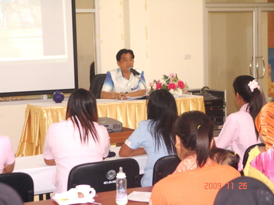 ประชุมผู้ปกครองโรงเรียนอนุบาลอ่าวนาง 26 พฤศจิกายน 2552