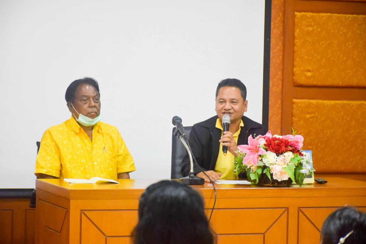 องค์การบริหารส่วนตำบลอ่าวนางให้การต้อนรับคณะศึกษาดูงานจากองค์การบริหารส่วนตำบลลานสกา จังหวัดนครศรีธรรมราช
