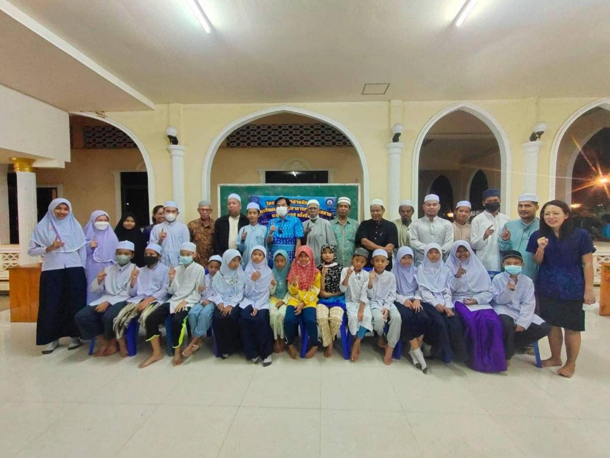 กิจกรรมเข้าค่ายนักเรียน เพื่อเตรียมไปแข่งขันวิชาการศาสนาอิสลามระดับประเทศ