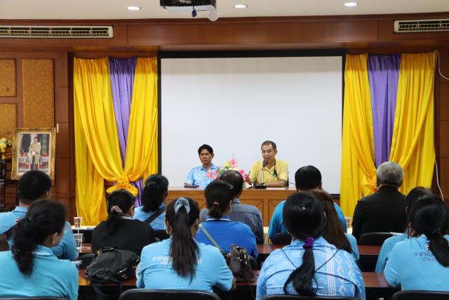 ต้อนรับคณะศึกษาดูงานจากองค์การบริหารนส่วนตำบลหนองโสน จังหวัดเพชรบุรี