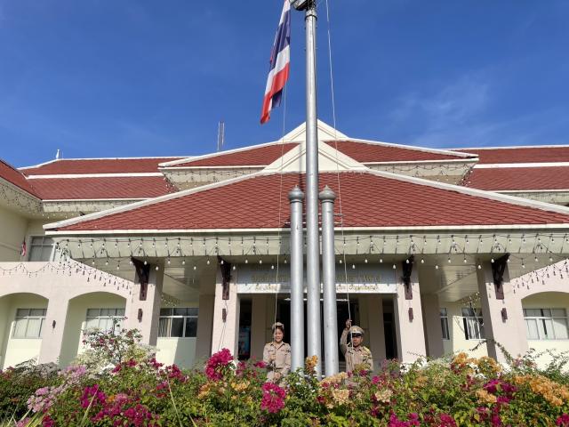 เข้าแถวเคารพธงชาติ ประจำเดือนมีนาคม