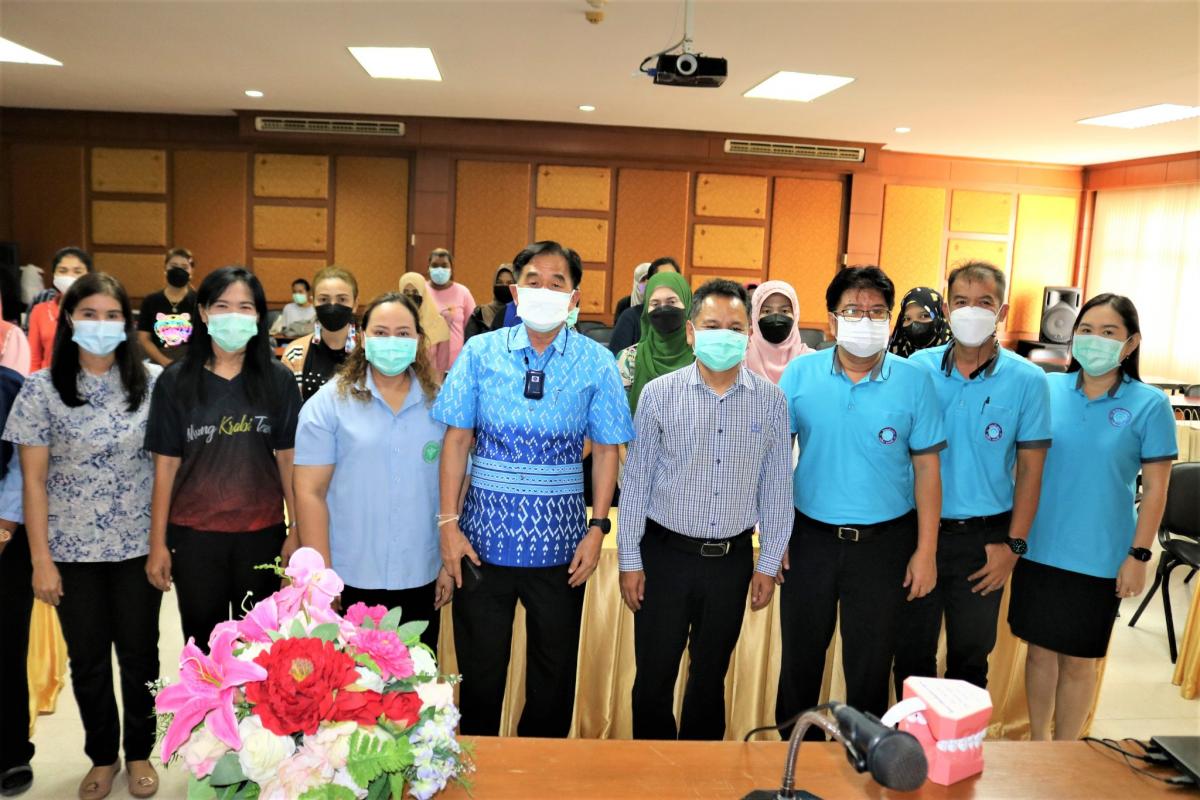 พิธีเปิด อบรมโครงการรักษ์ฟัน กับผู้ปกครองต้นแบบ ตำบลอ่าวนาง
