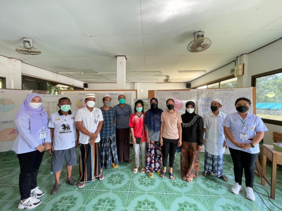 ลงพื้นที่ รวบรวมข้อมูล ที่ได้สำรวจชุมชุนจากแหล่งข้อมูลปฐมภูมิโดยการใช้แบบสอบถาม สังเกตุ และสัมภาษณ์