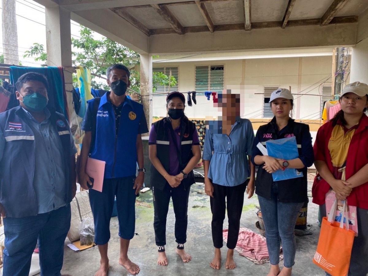 เยี่ยมบ้านผู้ด้อยโอกาส ผู้สูงอายุ ผู้พิการ พื้นที่หมู่ 7 - 8 เกาะพีพี