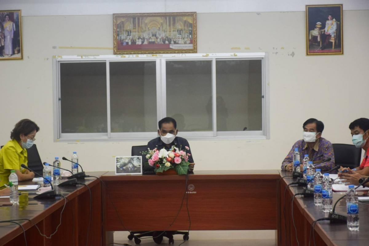 ประชุมเตรียมความพร้อมในการ จัดตั้งศูนย์พักคอยและแยกกักตัวสำหรับคนในชุมชน