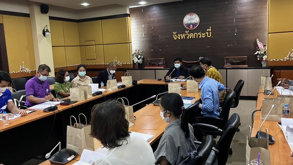 ร่วมประชุม โครงการส่งเสริมชุมชนคัดแยกขยะและจัดการน้ำเสียที่ต้นทางบนพื้นที่เกาะ