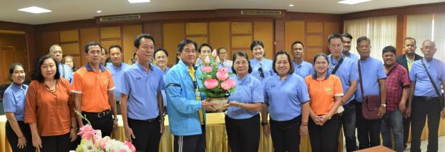 ต้อนรับคณะศึกษาดูงานจากเทศบาลเมืองกะดี จังหวัดปทุมธานี