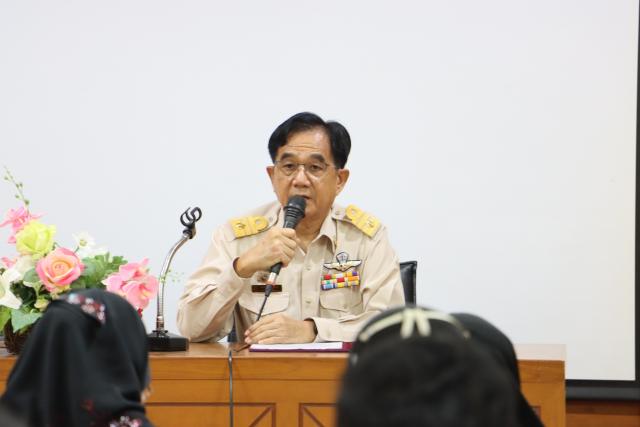 โครงการฝึกอบรมการป้องกันและระงับอัคคีภัยในครัวเรือนและให้ความรู้เกี่ยวกับการป้องกันและควบคุมไฟป่า