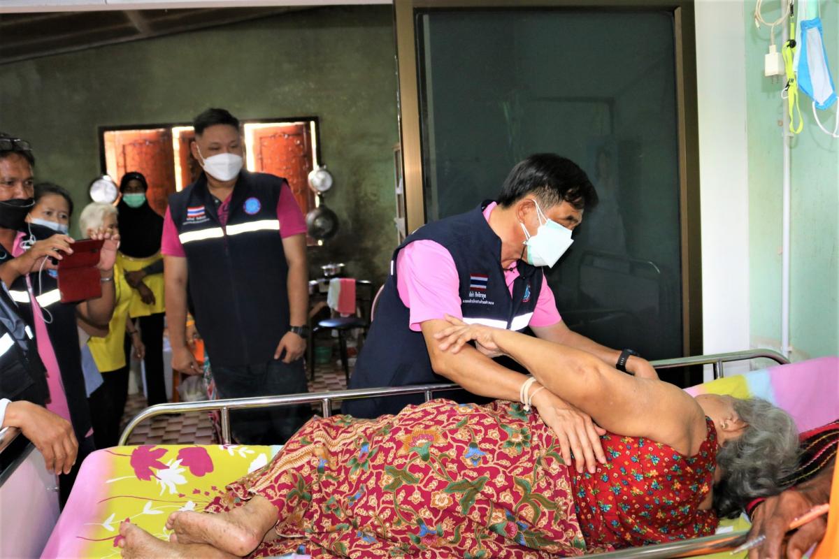 โครงการเยี่ยมบ้านผู้สูงอายุ ผู้พิการ ผู้ป่วยติดเตียงในพื้นที่ ตำบลอ่าวนาง
