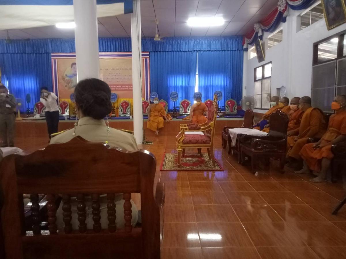 อบต.อ่าวนางร่วมพิธีเจริญพระพุทธมนต์