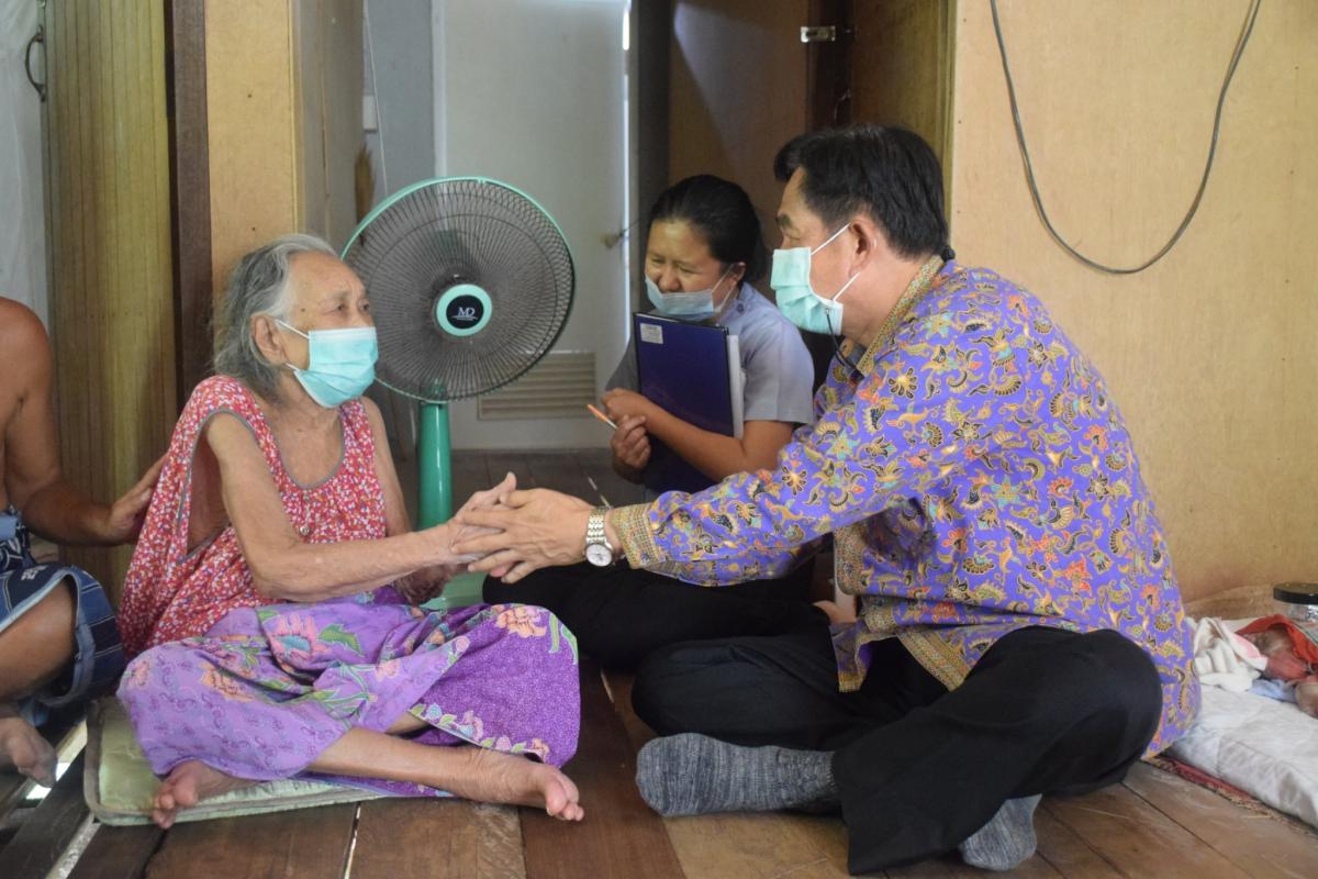 โครงการเยี่ยมบ้านผู้สูงอายุ ผู้พิการ ผู้ป่วยติดเตียง ผู้ป่วยติดบ้าน