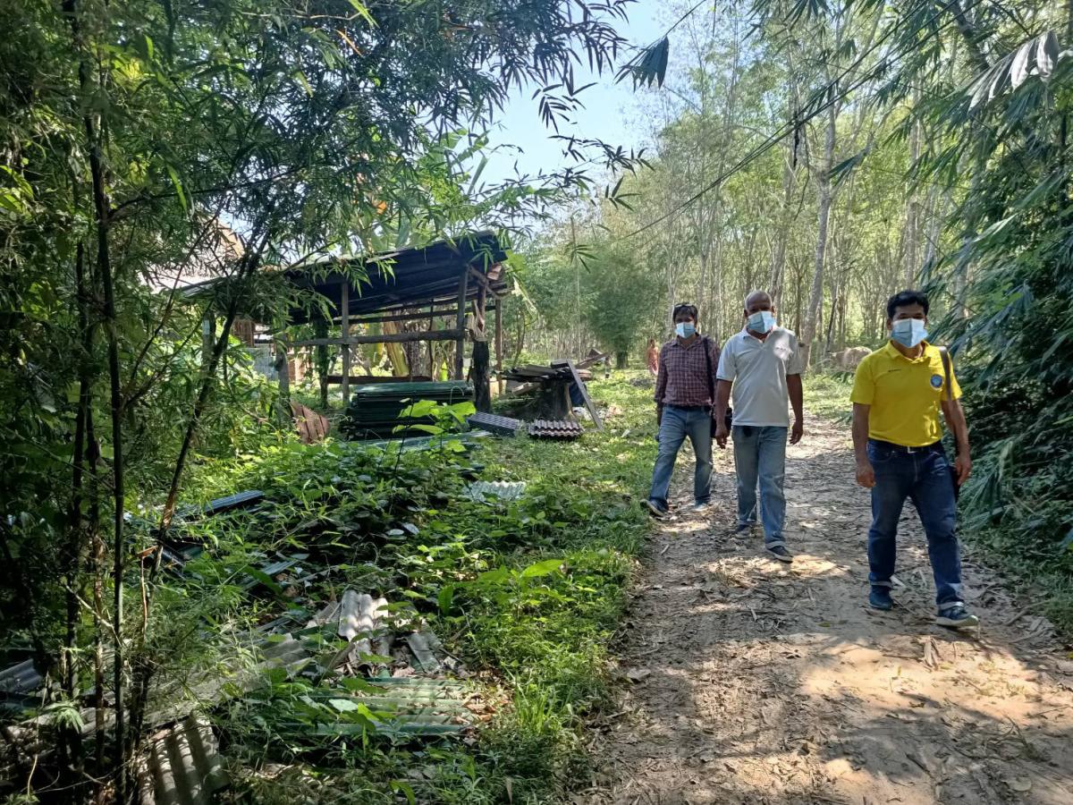 ลงพื้นที่ติดตามเพื่อเร่งรัดผู้รับเหมาให้ดำเนินงานให้เป็นไปตามแบบรายการก่อสร้าง และแล้วเสร็จตามกำหนดเวลา