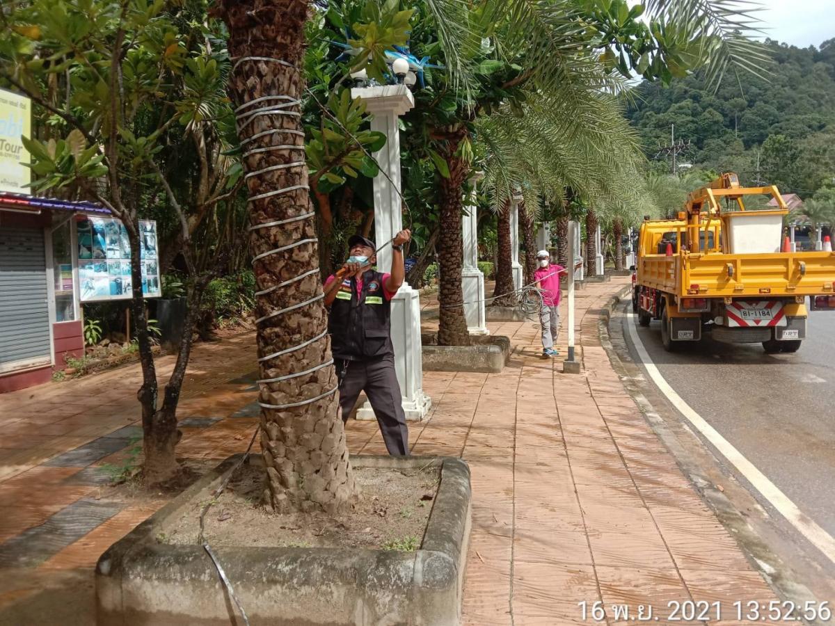 ปรับปรุงภูมิทัศน์ชายหาดอ่าวนาง หาดนพรัตน์ธารา และแหล่งท่องเที่ยวอย่างต่อเนื่อง