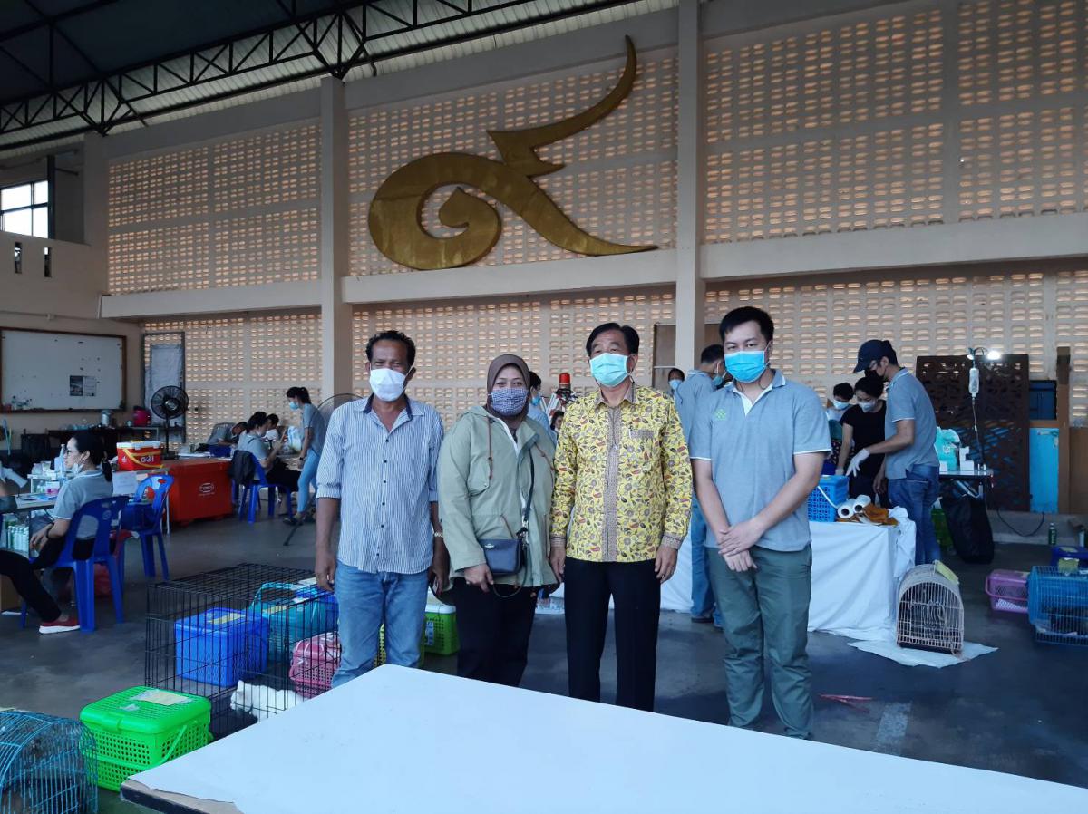 ทำหมันสุนัขและ แมว พร้อมฉีดวัคซีนป้องกับโรคพิษสุนัขบ้า